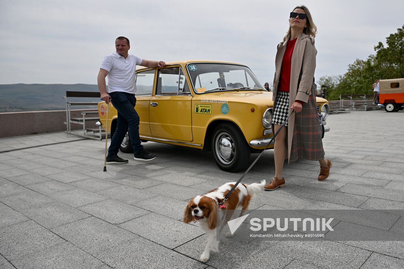 Russia Soviet-Era Classic Cars Exhibition