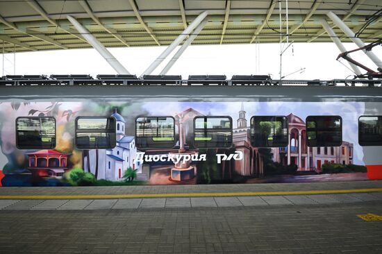 Russia Abkhazia Railway Traffic