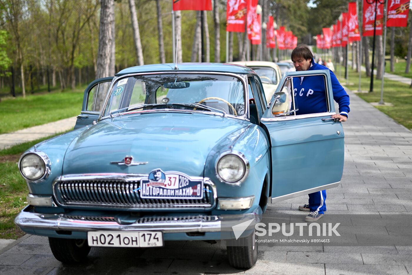 Russia Soviet-Era Classic Cars Exhibition