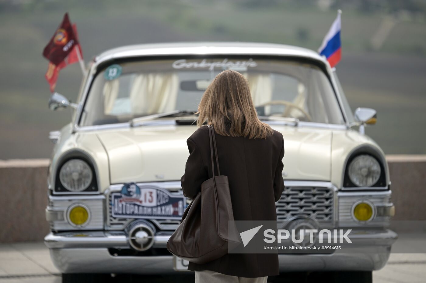 Russia Soviet-Era Classic Cars Exhibition