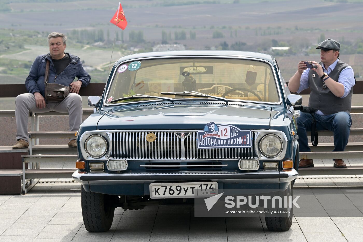 Russia Soviet-Era Classic Cars Exhibition