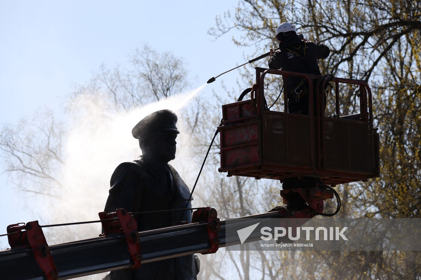 Russia Regions WWII Victory Day Preparations