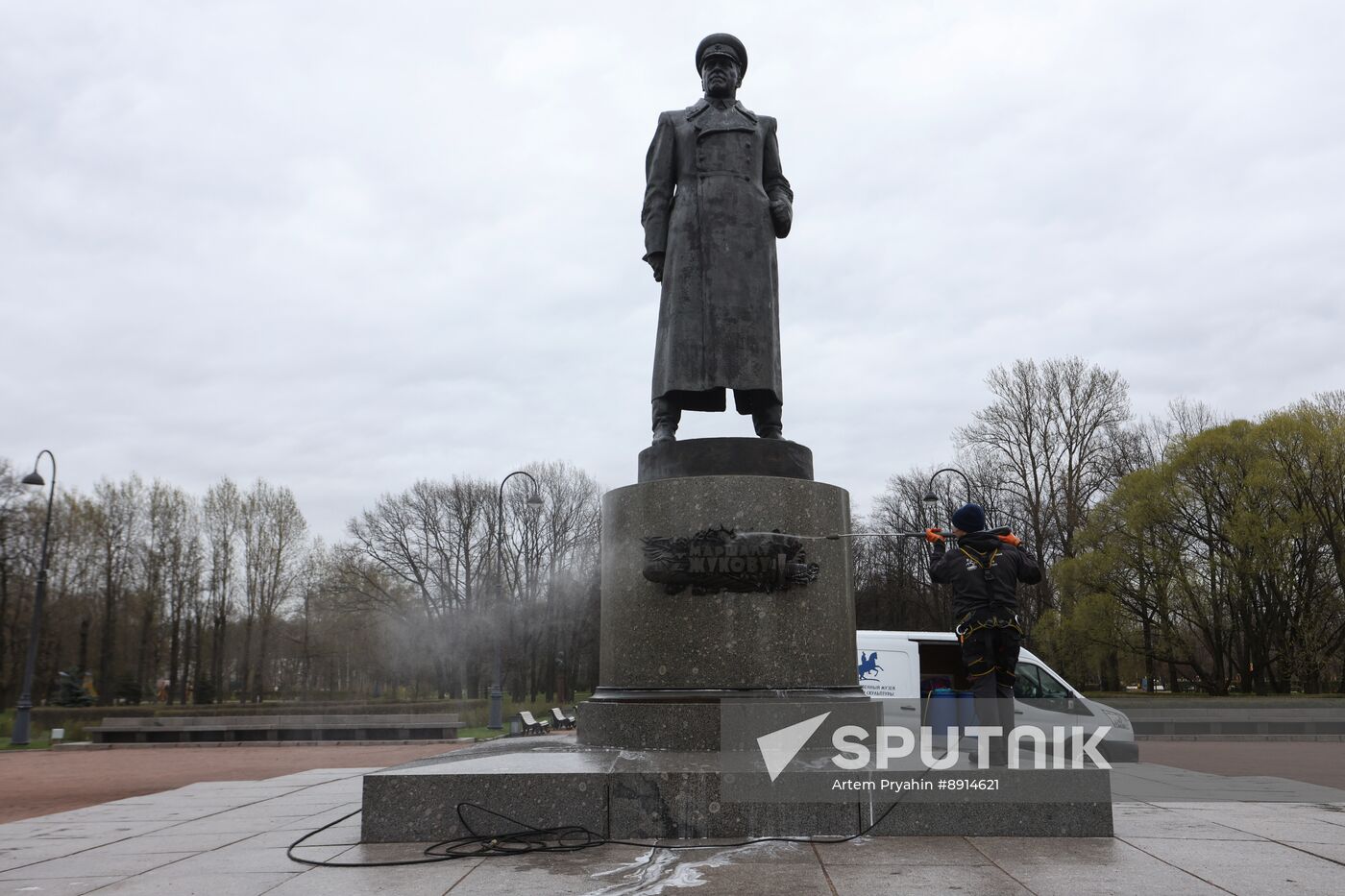 Russia Regions WWII Victory Day Preparations