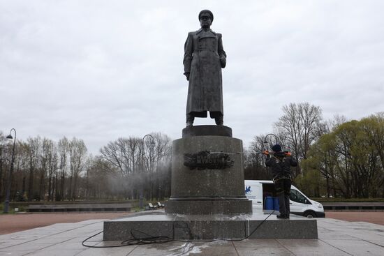 Russia Regions WWII Victory Day Preparations