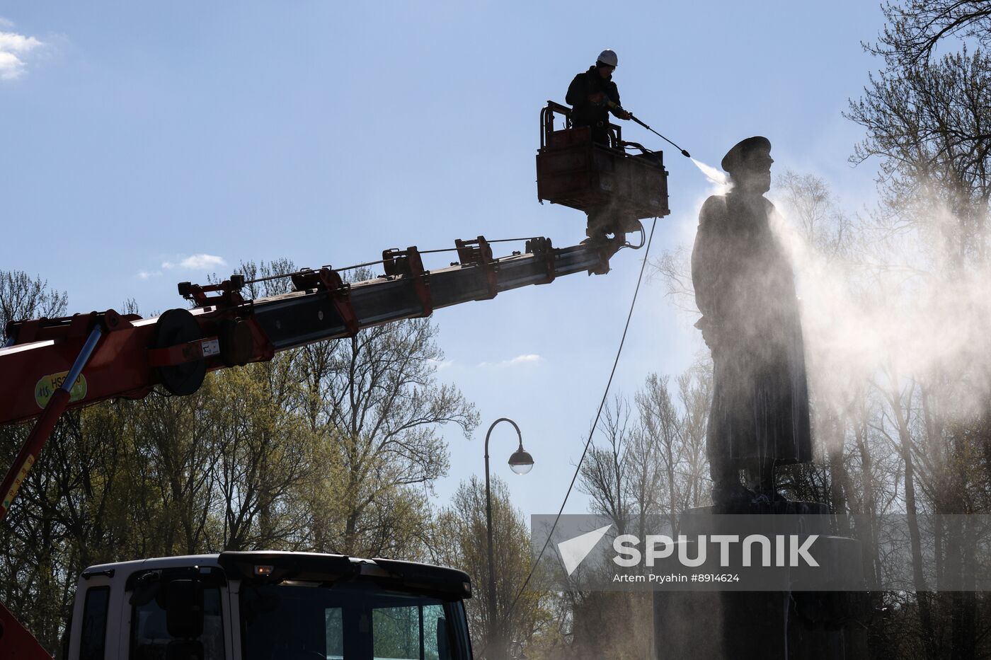 Russia Regions WWII Victory Day Preparations
