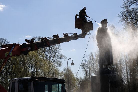 Russia Regions WWII Victory Day Preparations