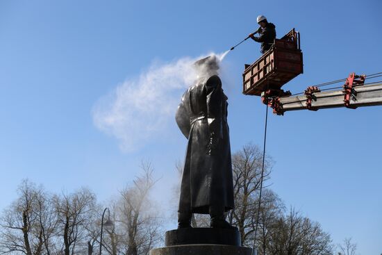 Russia Regions WWII Victory Day Preparations
