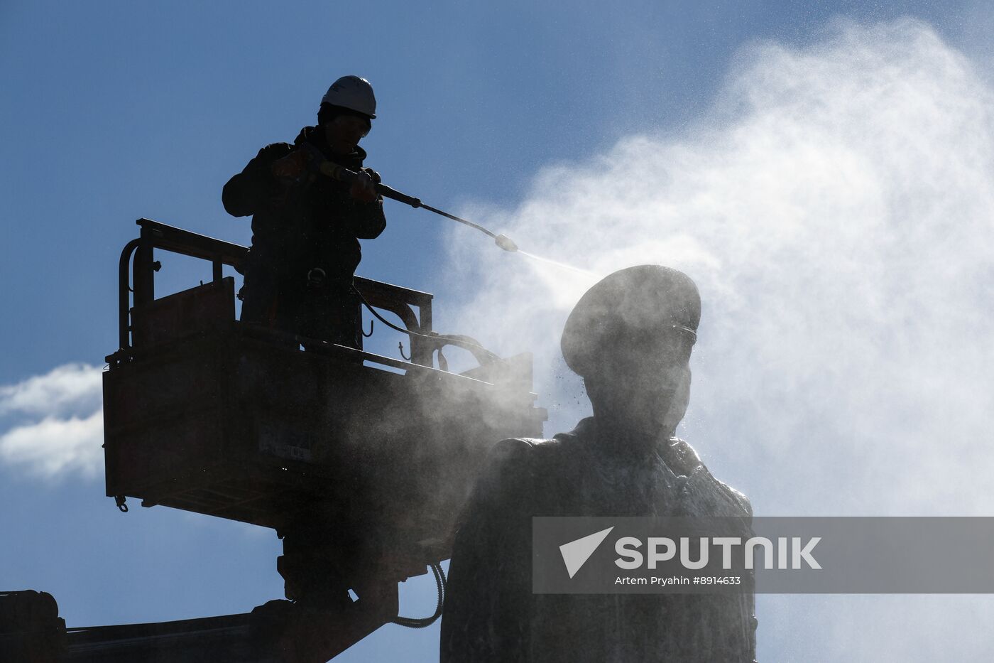Russia Regions WWII Victory Day Preparations