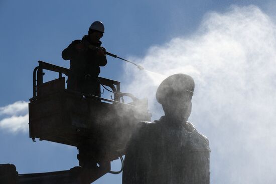 Russia Regions WWII Victory Day Preparations