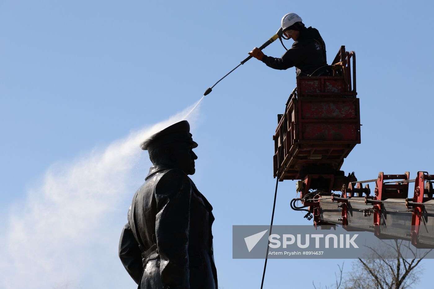 Russia Regions WWII Victory Day Preparations