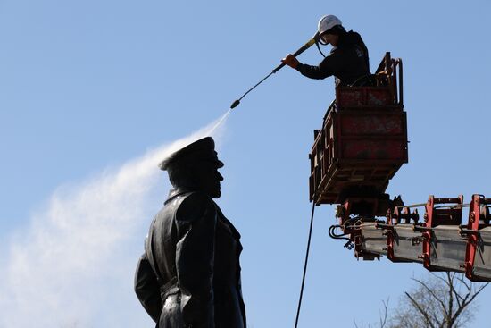 Russia Regions WWII Victory Day Preparations