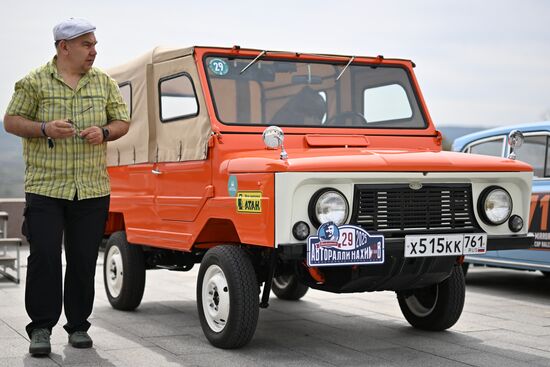 Russia Soviet-Era Classic Cars Exhibition