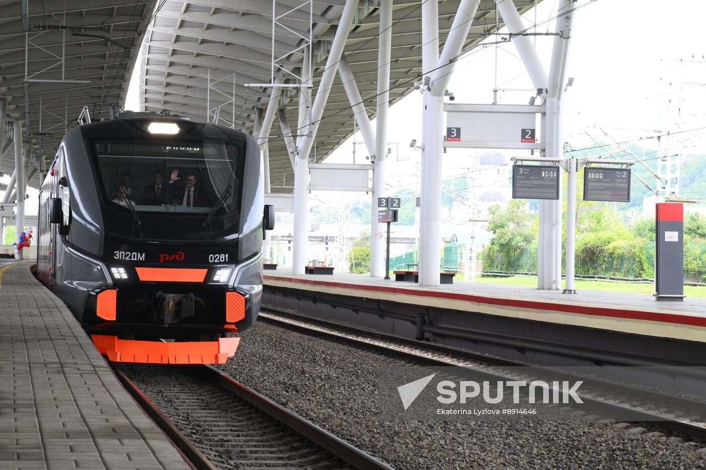Russia Abkhazia Railway Traffic