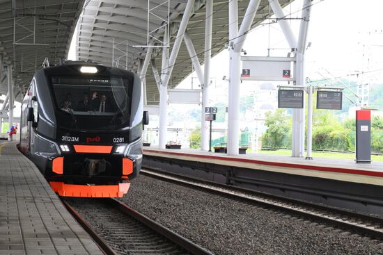 Russia Abkhazia Railway Traffic