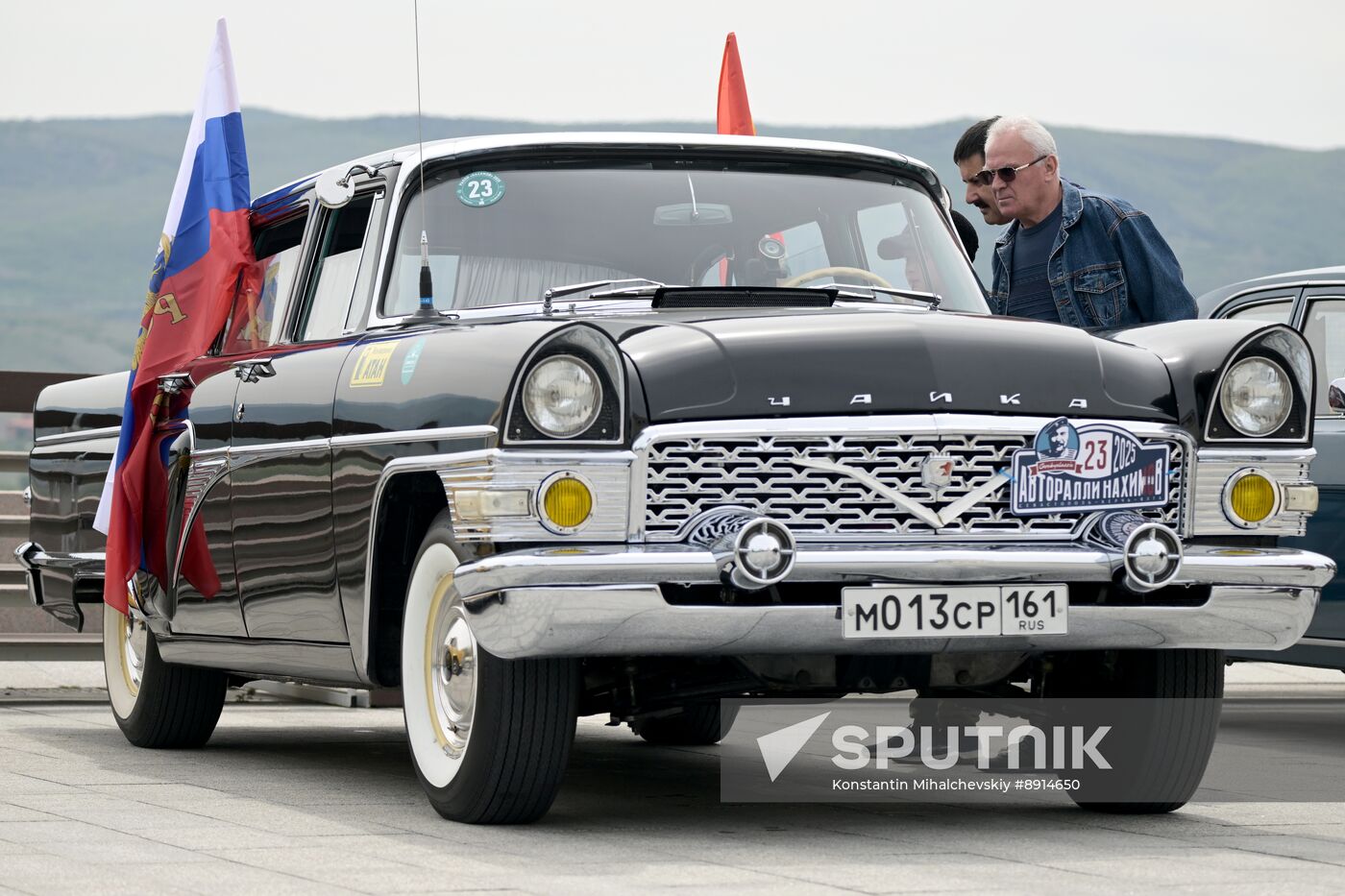 Russia Soviet-Era Classic Cars Exhibition
