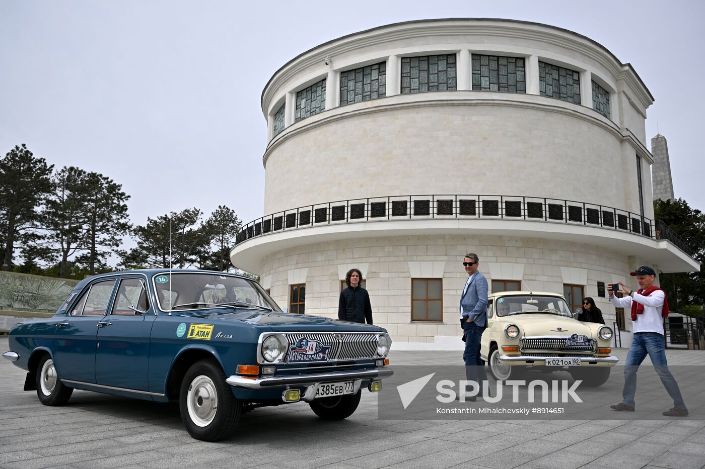 Russia Soviet-Era Classic Cars Exhibition