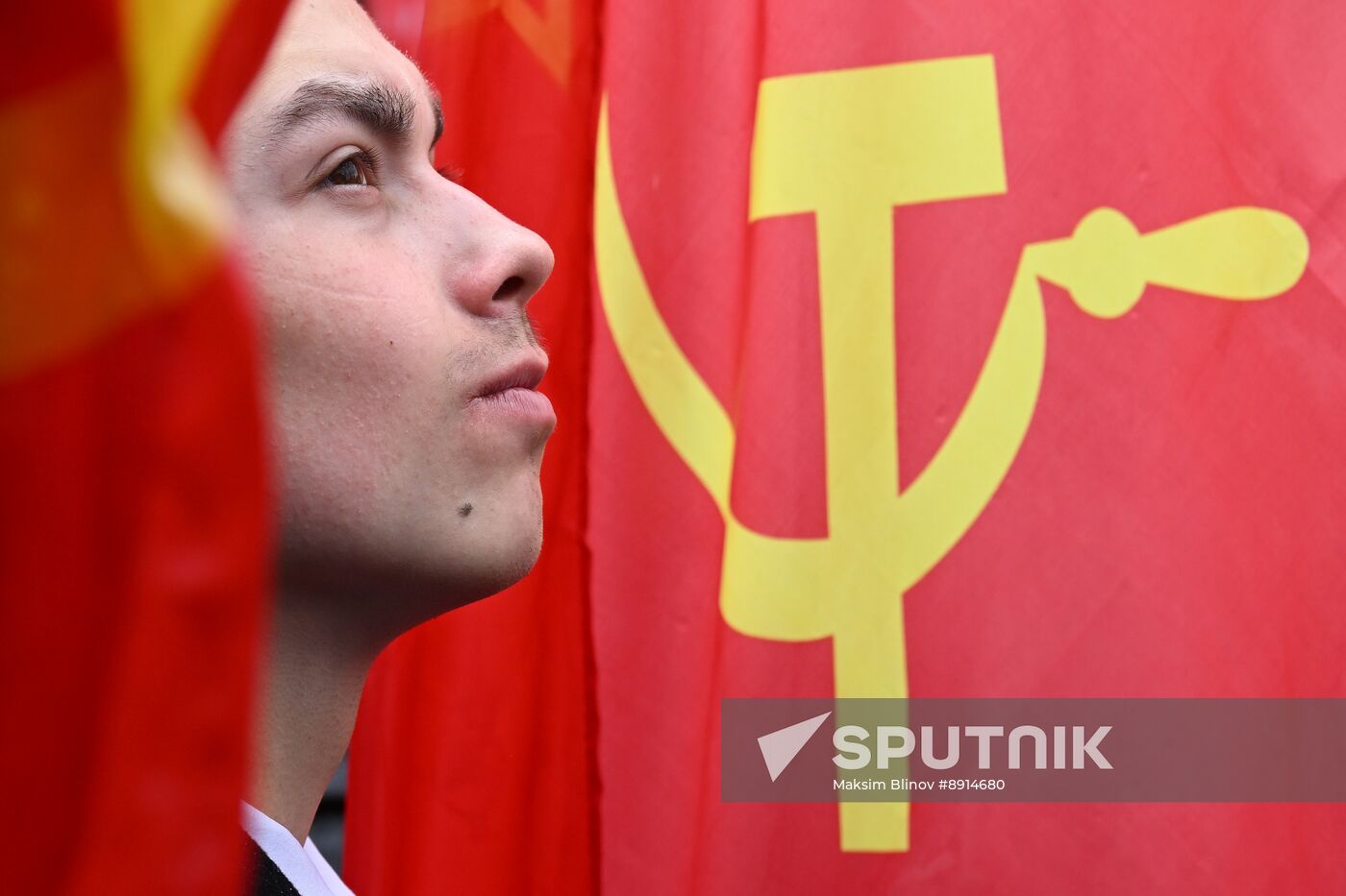 Russia May Day Communist Party