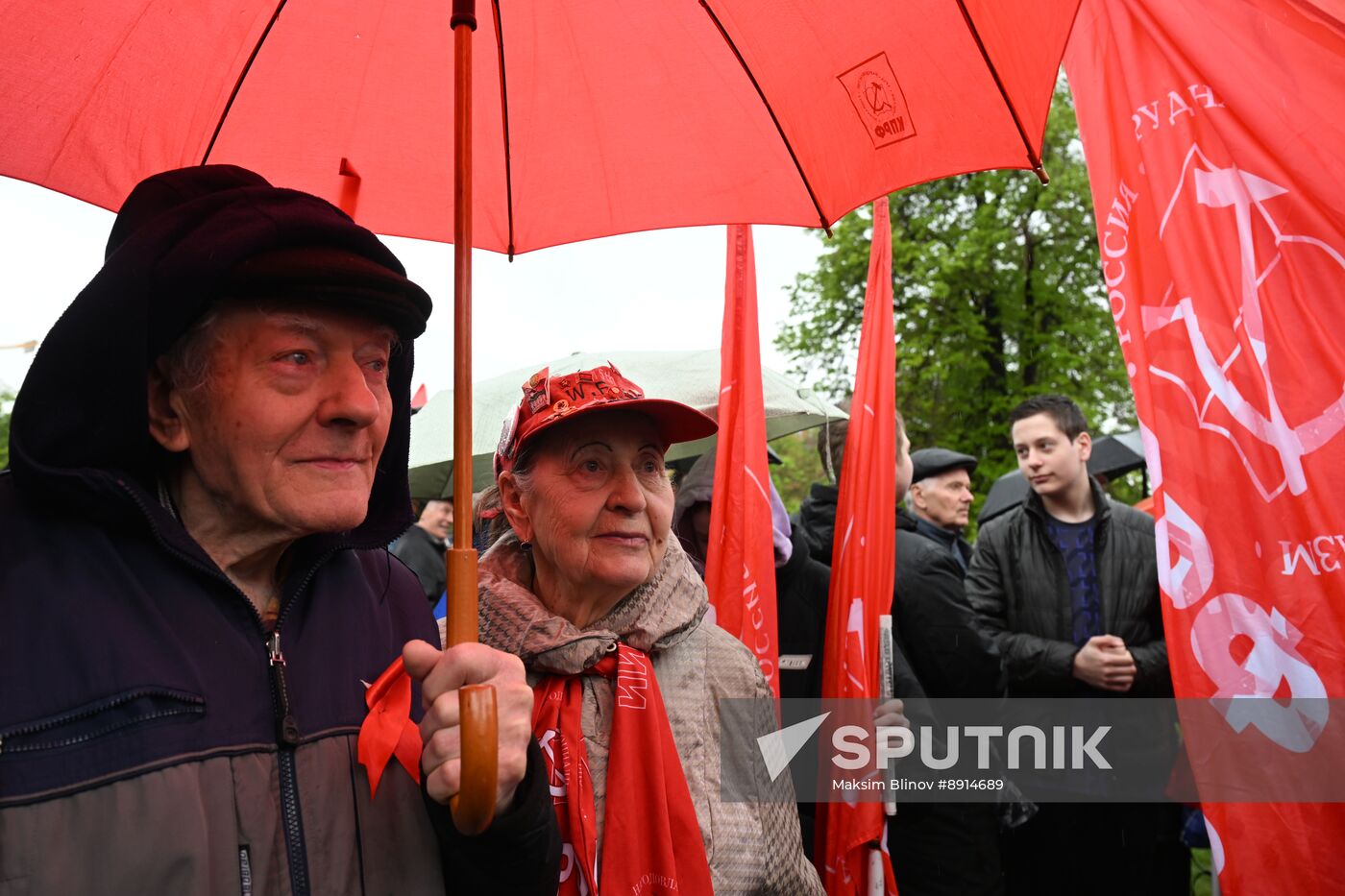 Russia May Day Communist Party