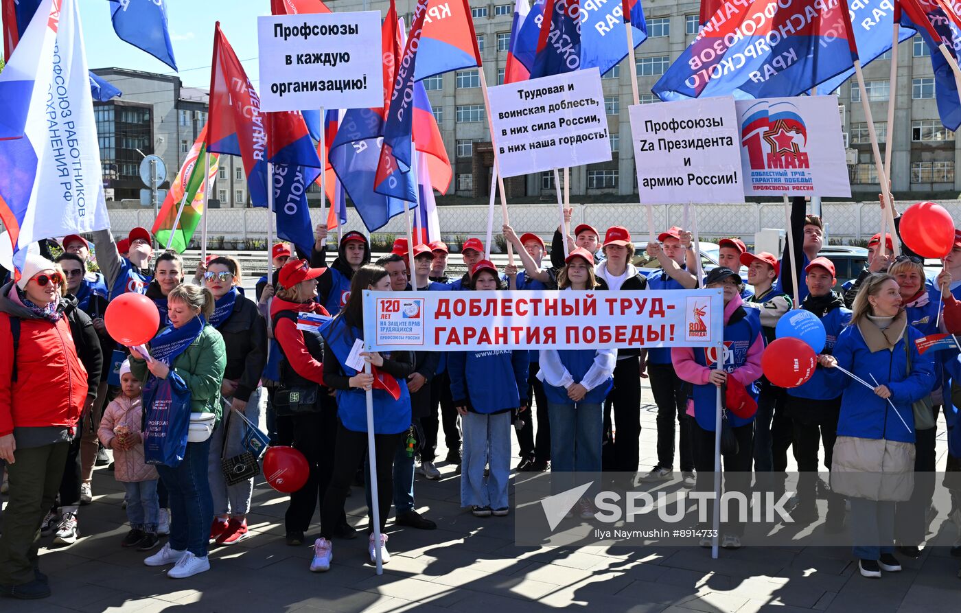Russia Regions May Day