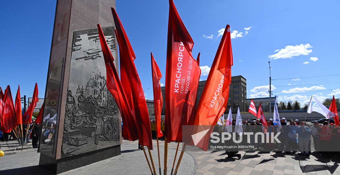 Russia Regions May Day