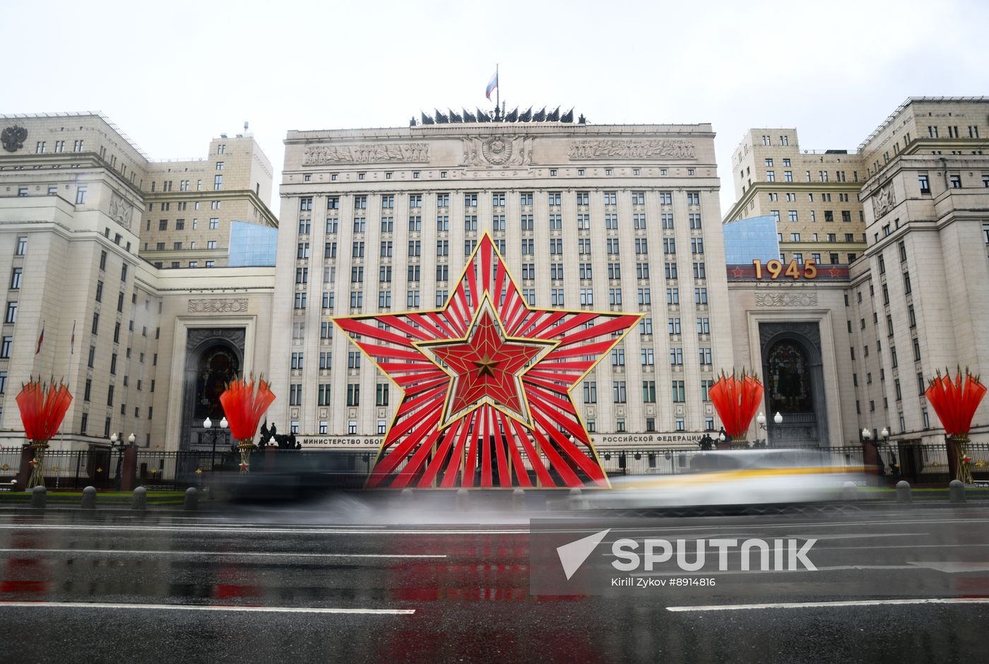 Russia WWII Victory Day Preparations