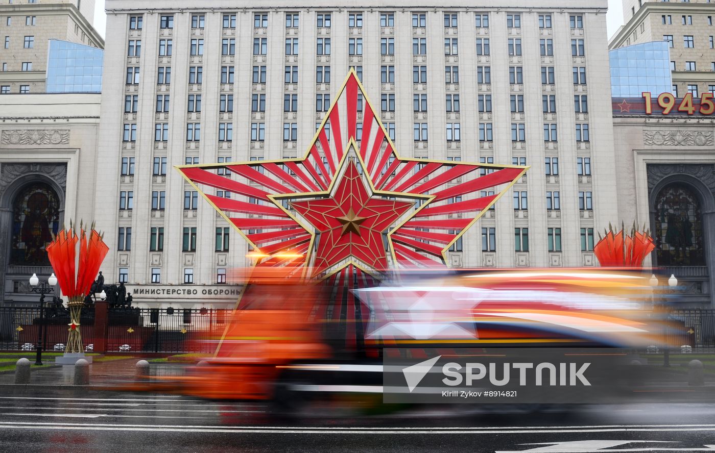Russia WWII Victory Day Preparations