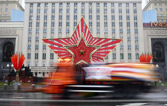 Russia WWII Victory Day Preparations