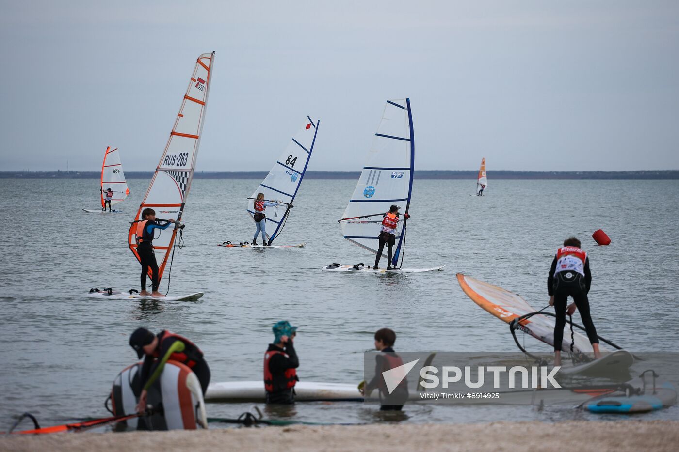 Russia Windsurfing Competition