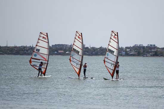 Russia Windsurfing Competition