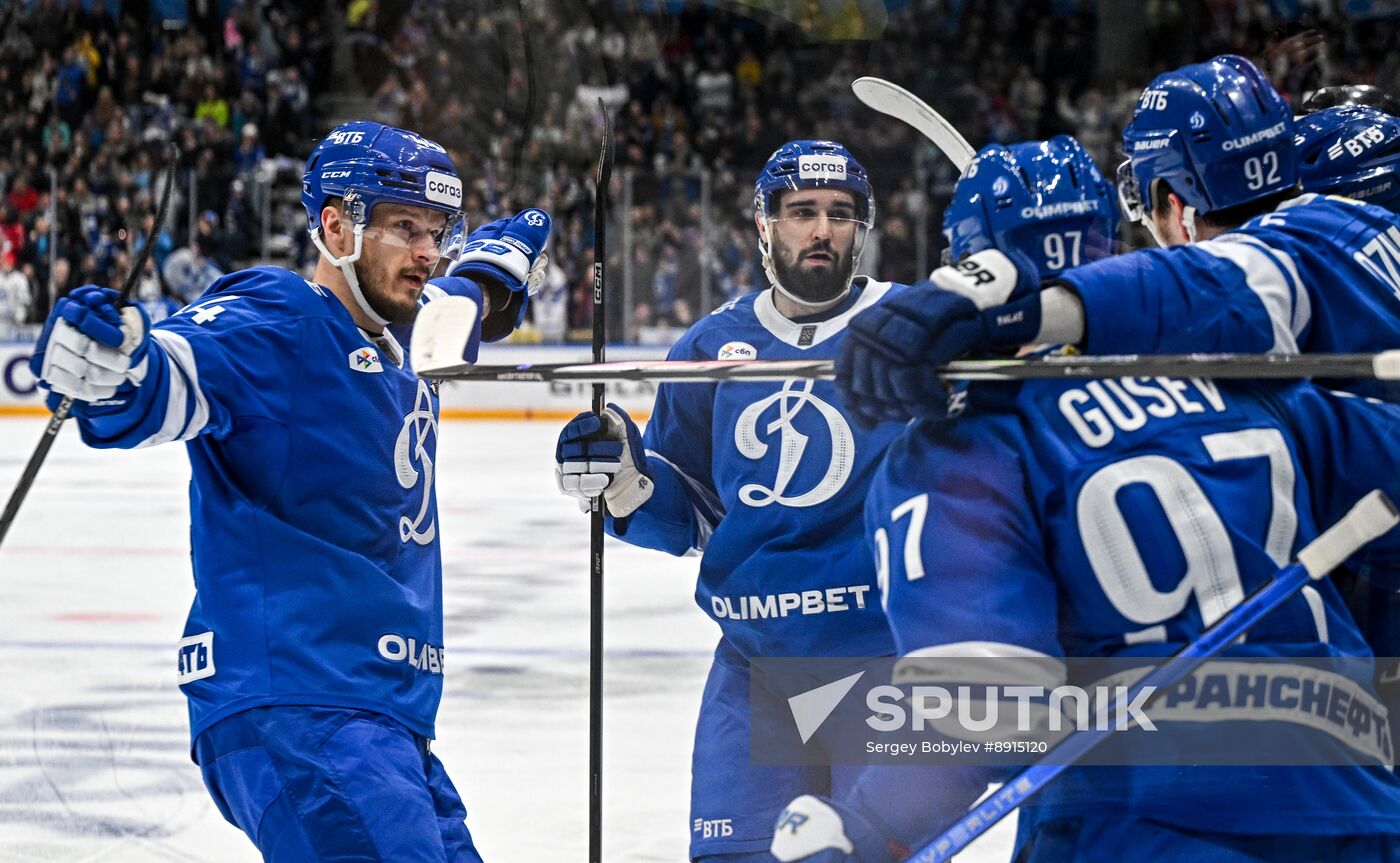 Russia Ice Hockey Kontinental League Dynamo - Traktor