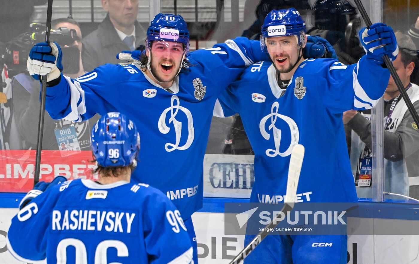 Russia Ice Hockey Kontinental League Dynamo - Traktor