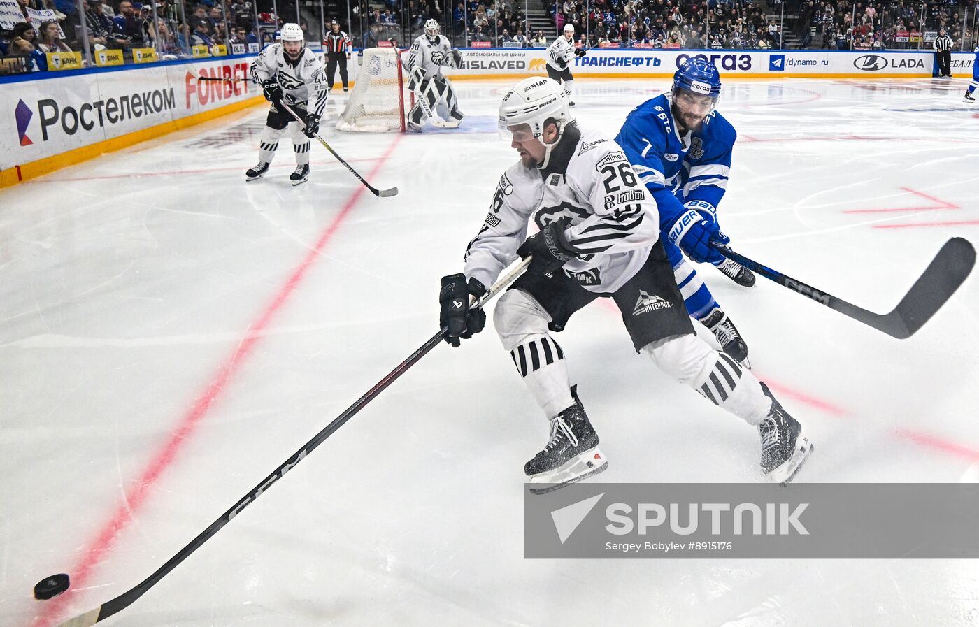 Russia Ice Hockey Kontinental League Dynamo - Traktor