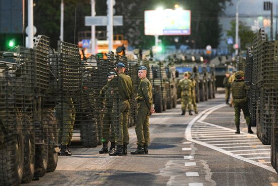 Belarus WWII Victory Day Parade Rehearsal