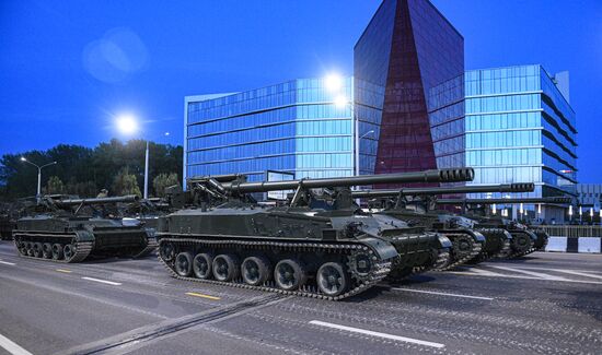 Belarus WWII Victory Day Parade Rehearsal