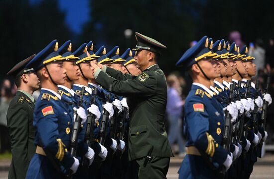 Belarus WWII Victory Day Parade Rehearsal