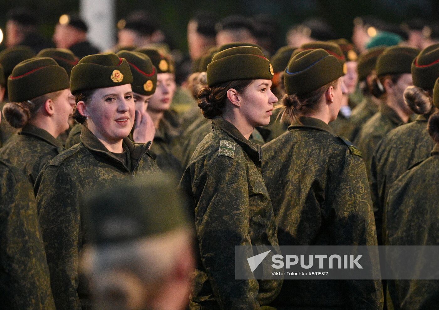 Belarus WWII Victory Day Parade Rehearsal