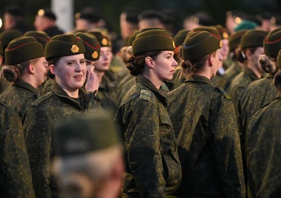 Belarus WWII Victory Day Parade Rehearsal
