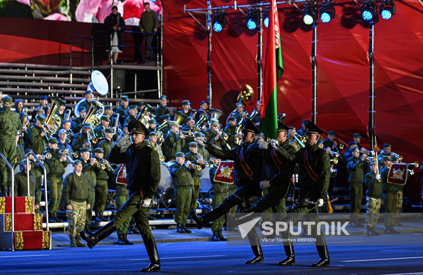 Belarus WWII Victory Day Parade Rehearsal