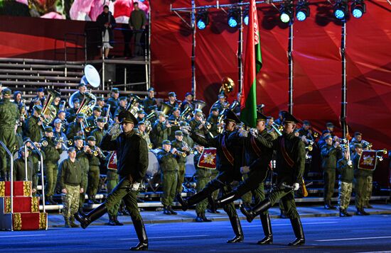 Belarus WWII Victory Day Parade Rehearsal