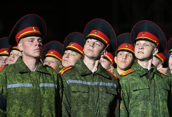 Belarus WWII Victory Day Parade Rehearsal