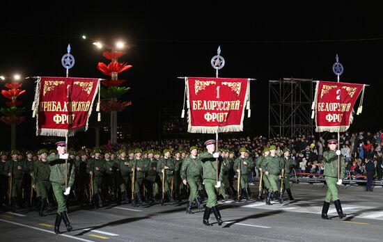 Belarus WWII Victory Day Parade Rehearsal