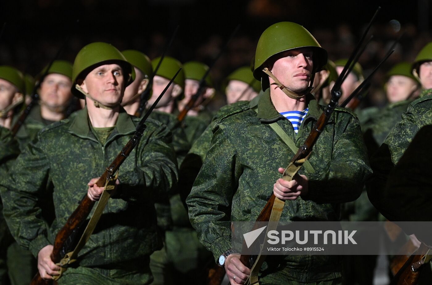 Belarus WWII Victory Day Parade Rehearsal