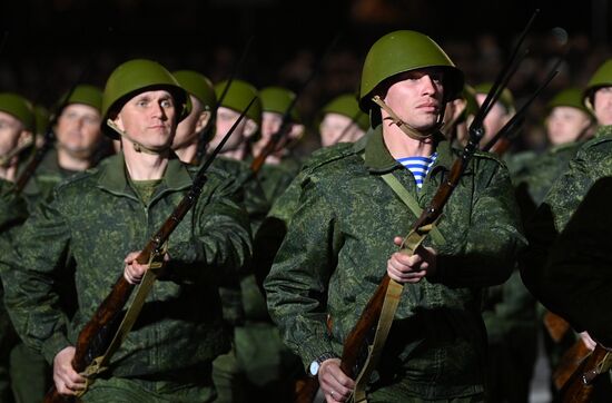 Belarus WWII Victory Day Parade Rehearsal