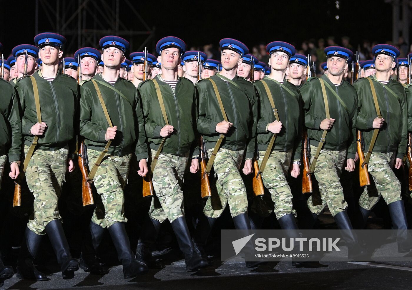 Belarus WWII Victory Day Parade Rehearsal