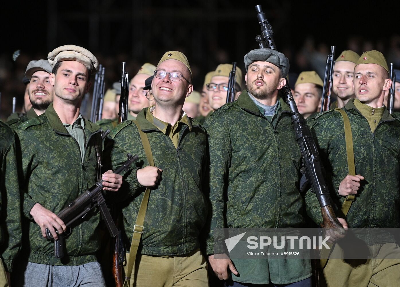 Belarus WWII Victory Day Parade Rehearsal