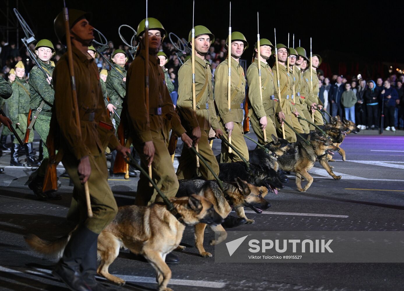 Belarus WWII Victory Day Parade Rehearsal