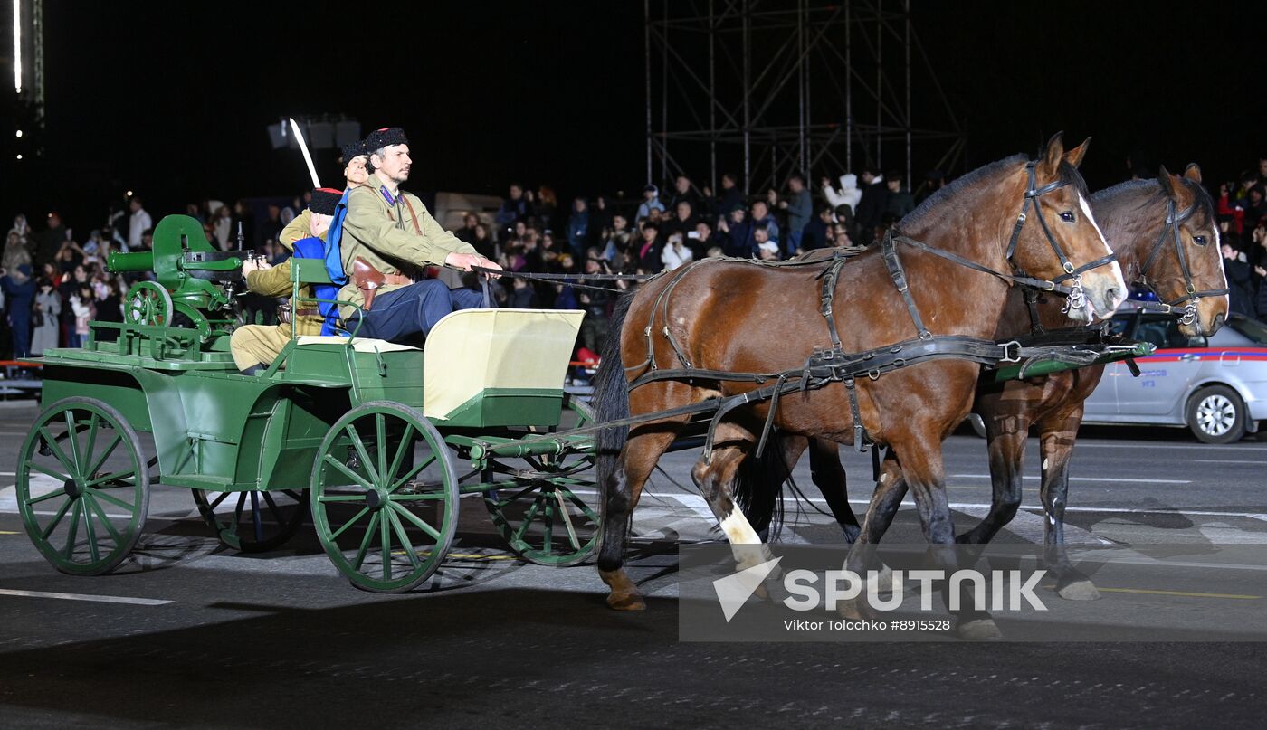 Belarus WWII Victory Day Parade Rehearsal