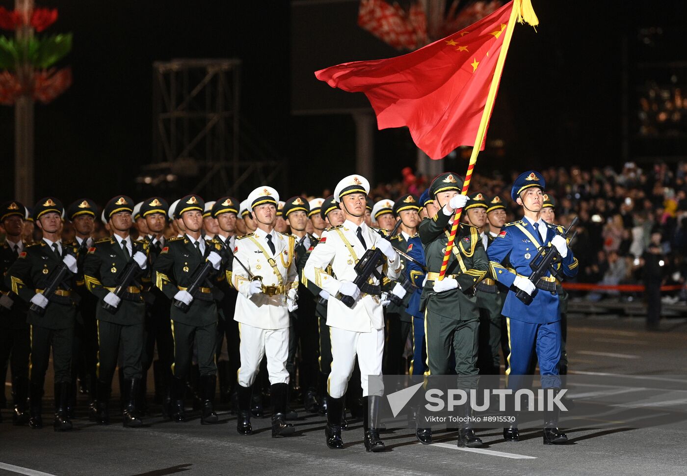 Belarus WWII Victory Day Parade Rehearsal