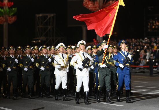 Belarus WWII Victory Day Parade Rehearsal