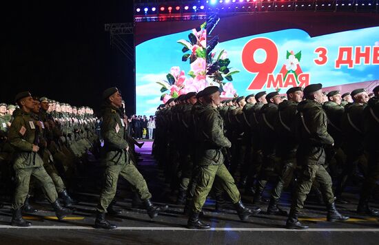 Belarus WWII Victory Day Parade Rehearsal